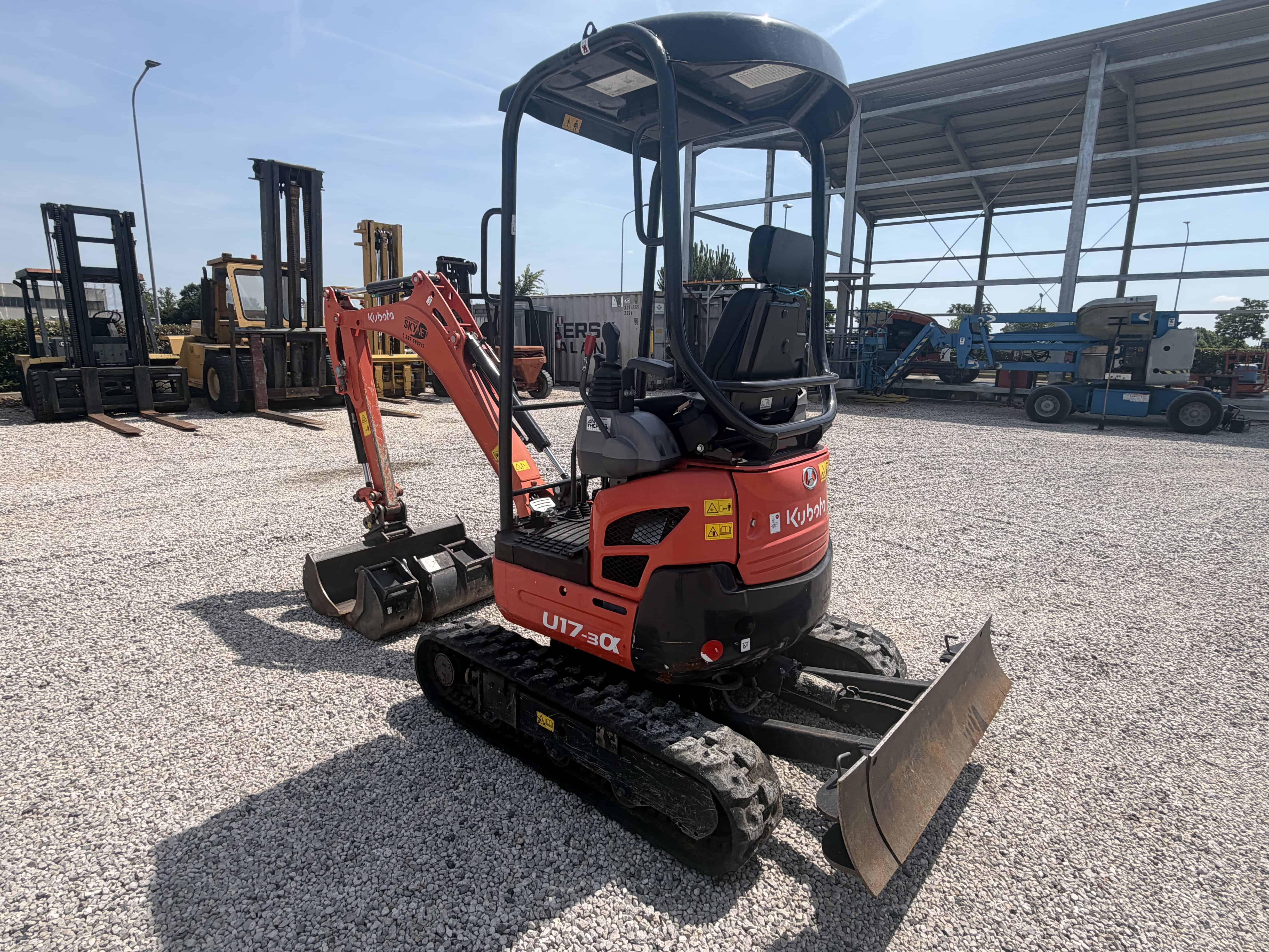 MINI ESCAVATORE KUBOTA U17-3