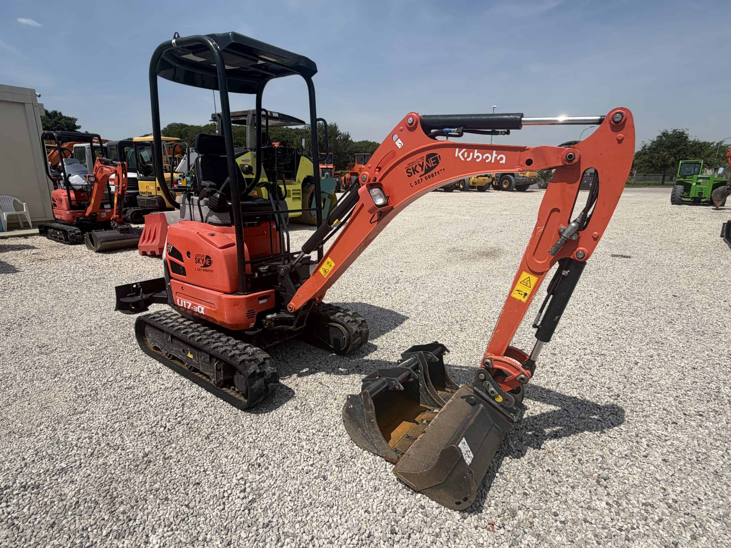 MINI ESCAVATORE KUBOTA U17-3